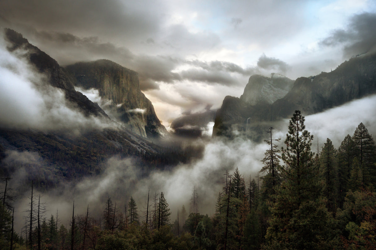 Upper Valley Morning Poster och Canvastavla