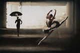 Street Ballerinas Poster och Canvastavla