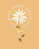 Daisy Poster och Canvastavla