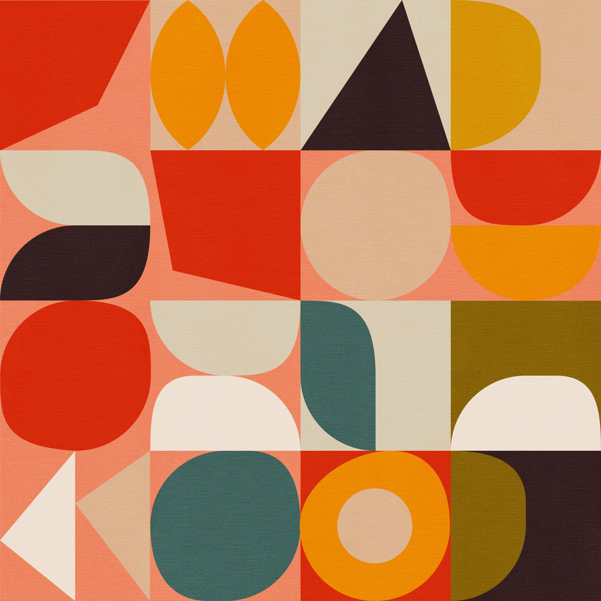 Bauhaus New 4 Poster och Canvastavla