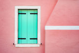 pink and turquoise Poster och Canvastavla