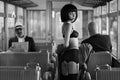 the girl in the train Poster och Canvastavla