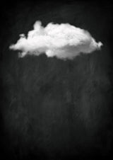 Black Cloud No1 Poster och Canvastavla