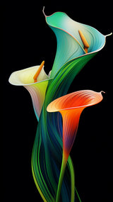 Art Flower 5 Poster och Canvastavla