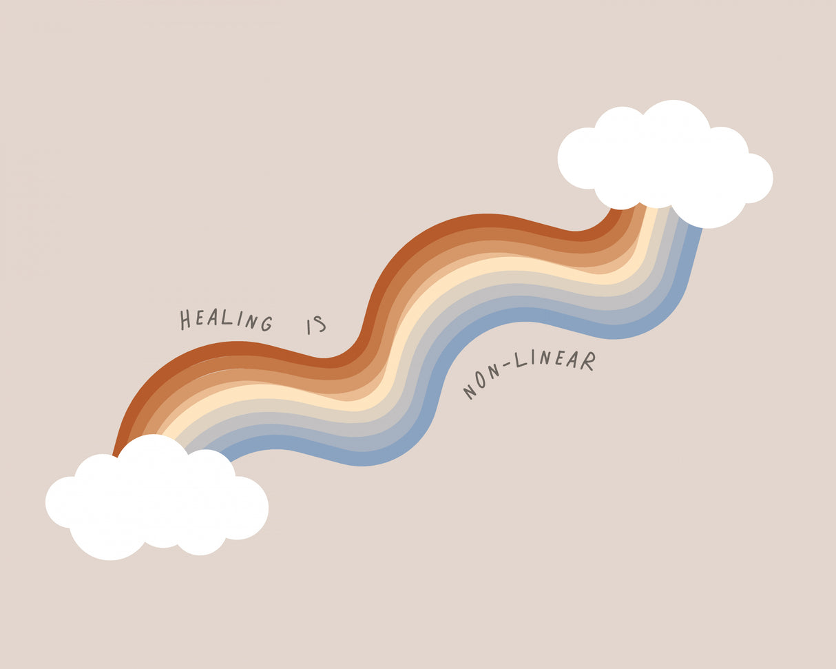 Healing Rainbow Poster och Canvastavla