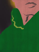 Portrait In Green Blouse Poster och Canvastavla