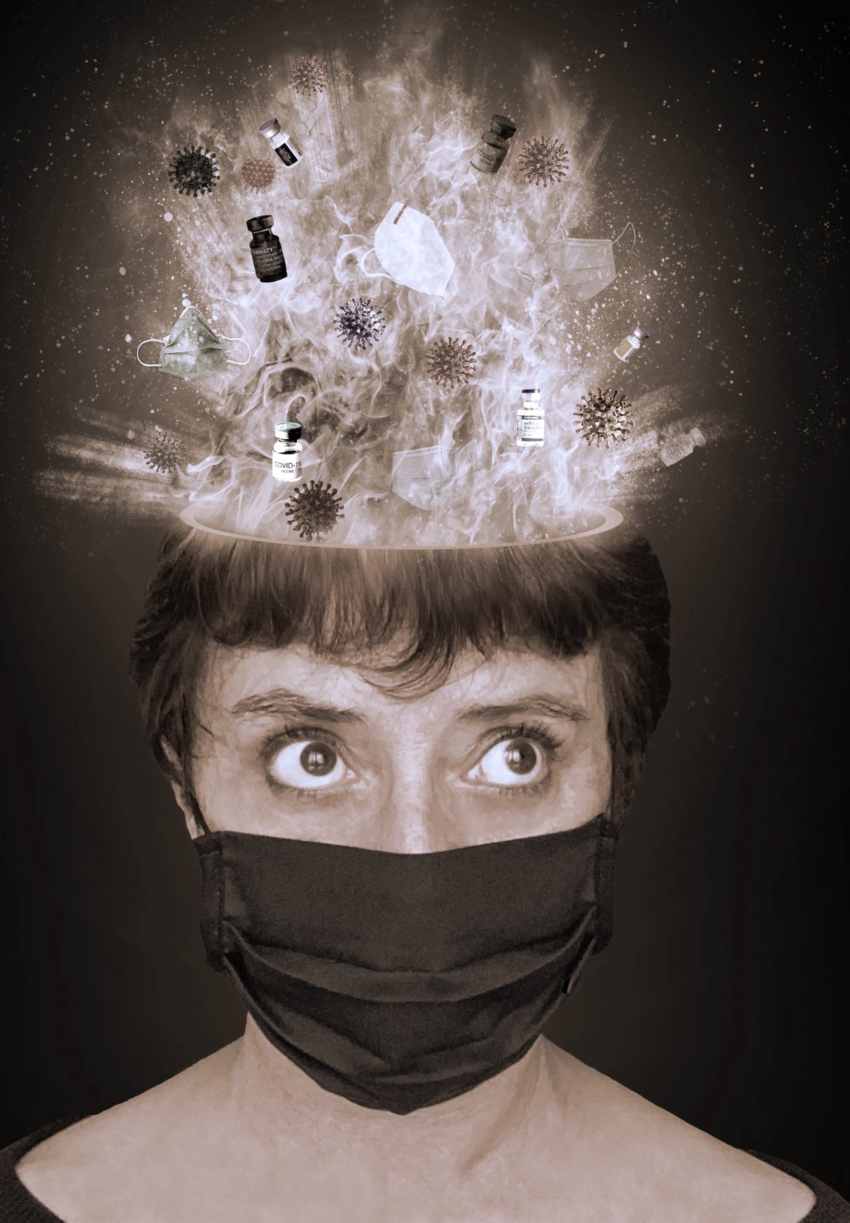 Pandemia Poster och Canvastavla