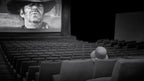 Lonely...at the movies... Poster och Canvastavla
