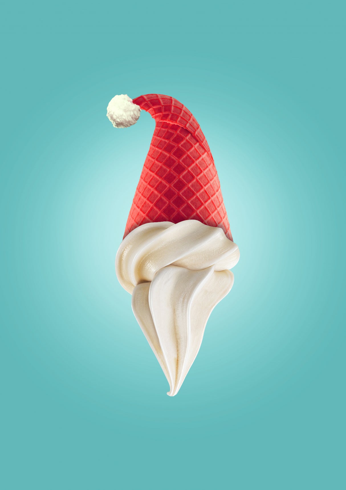 Santas Cream Poster och Canvastavla