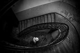 Gypsy and Spiral Staircase 1 Poster och Canvastavla