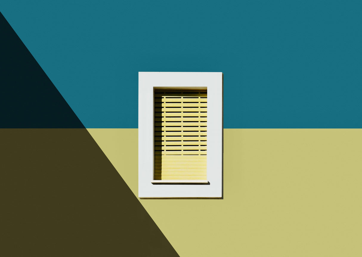 Window - Los Angeles California Poster och Canvastavla