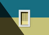 Window - Los Angeles California Poster och Canvastavla