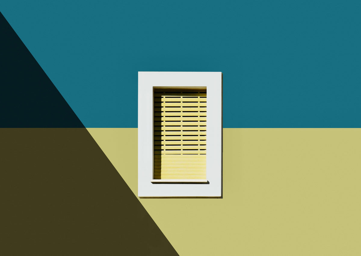 Window - Los Angeles California Poster och Canvastavla