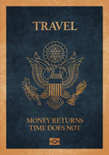 Passport Poster och Canvastavla