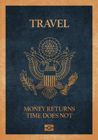 Passport Poster och Canvastavla