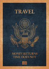 Passport Poster och Canvastavla