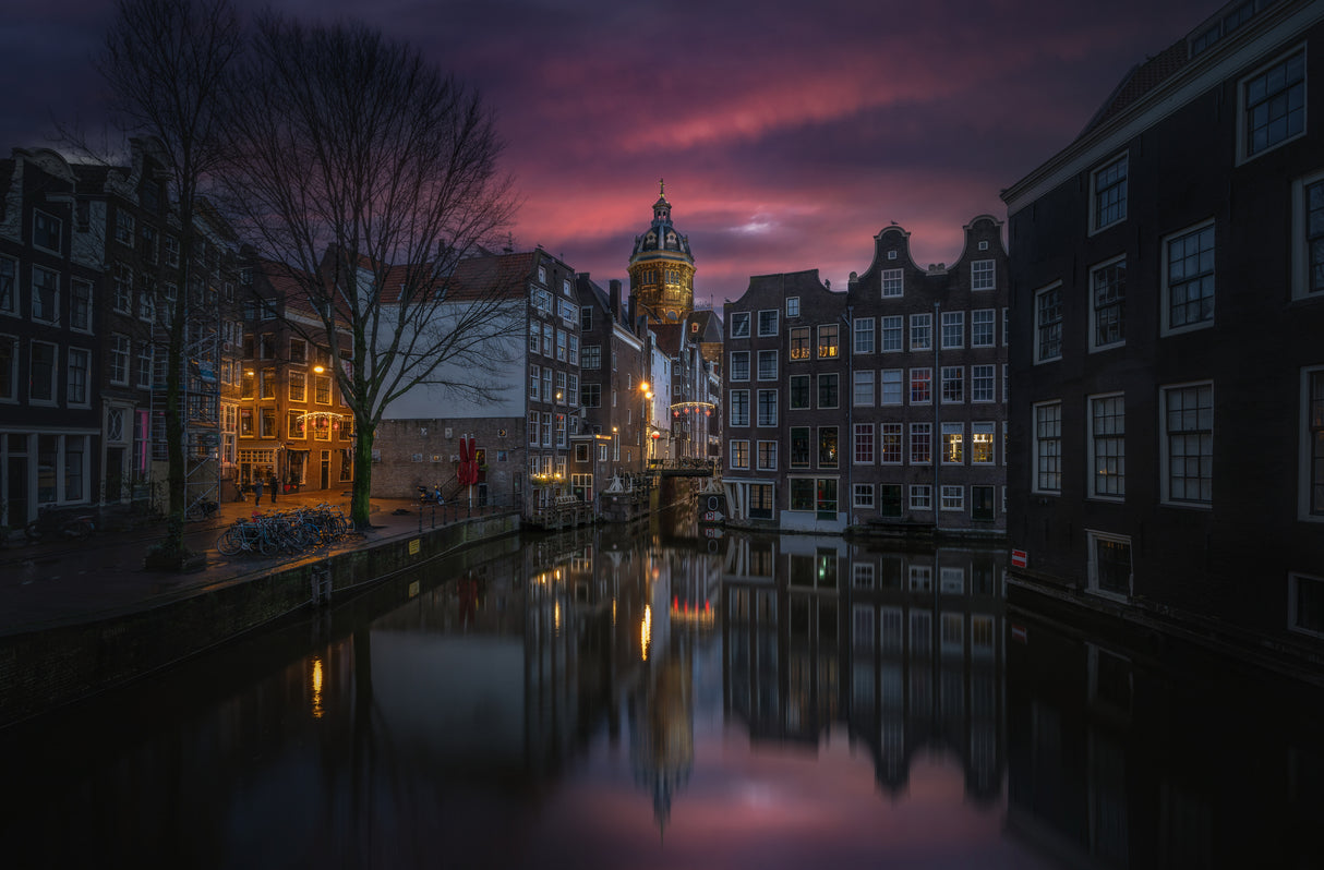 Amsterdam Poster och Canvastavla