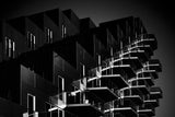Cascading balconies Poster och Canvastavla