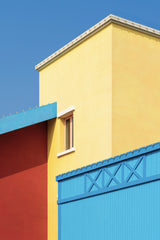 Liitle house with vivid colors Poster och Canvastavla