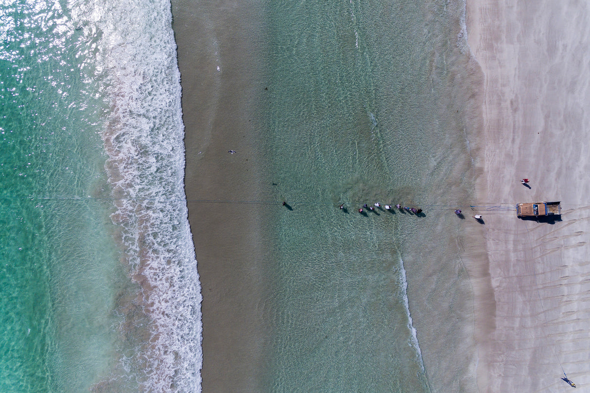 Fisherman from the sky Poster och Canvastavla