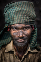 Coal Worker Poster och Canvastavla