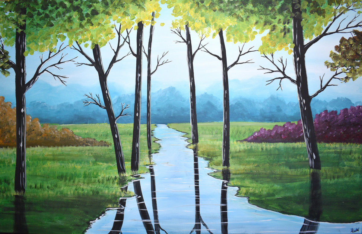 A Beautiful Landscape Poster och Canvastavla