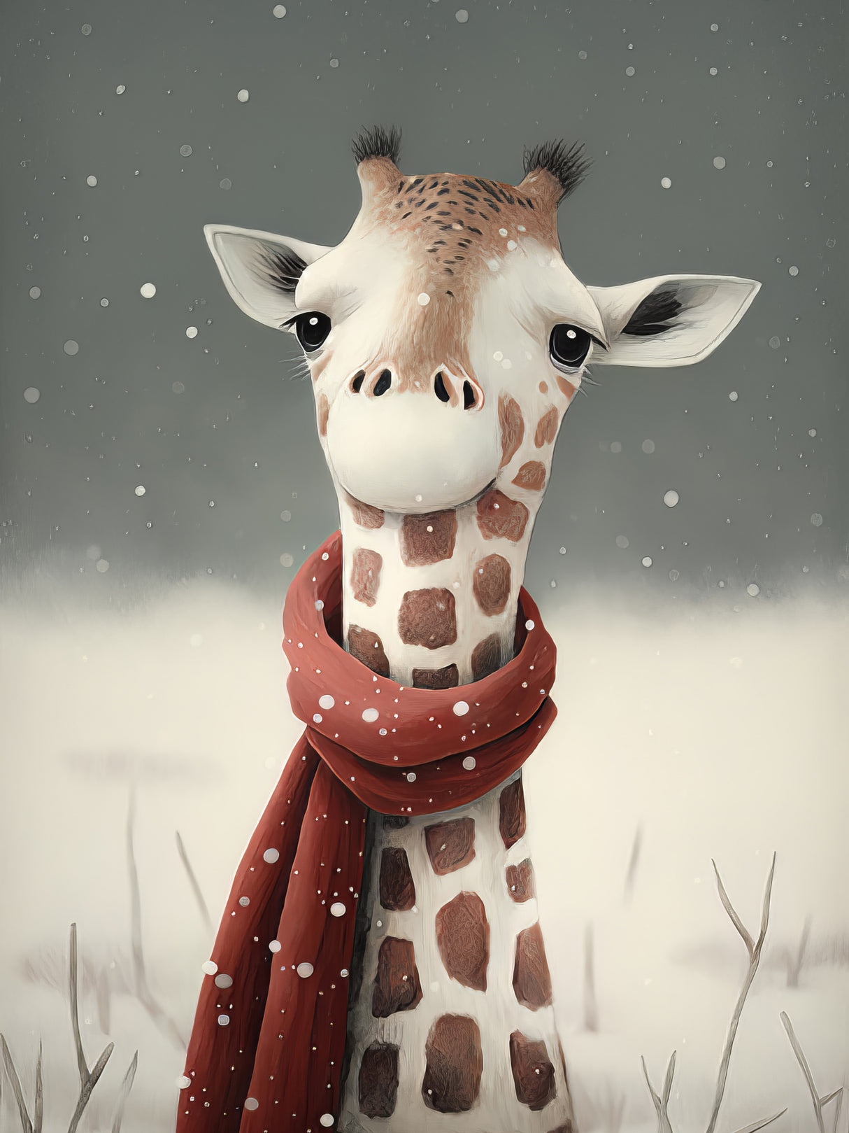 Giraffe 2 Poster och Canvastavla