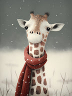 Giraffe 2 Poster och Canvastavla
