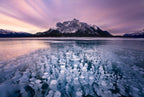 Winter of Bubble Lake Poster och Canvastavla
