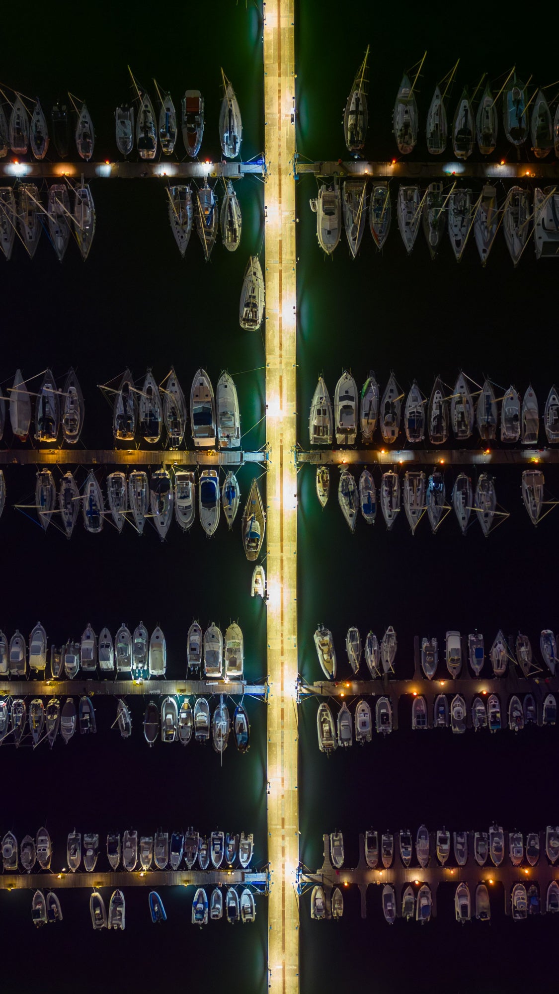 Boats Grid Poster och Canvastavla