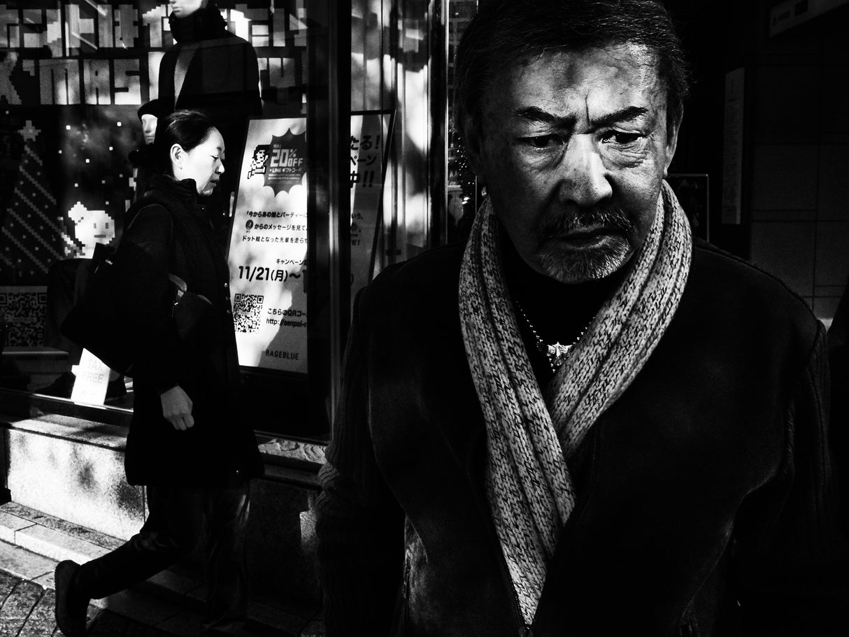 Shibuya Street - TOKYO 2016 Poster och Canvastavla
