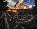 Dramatic Dolomites Poster och Canvastavla