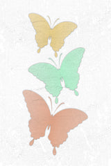 Light Butterflies Poster och Canvastavla
