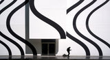 Modern swinging architecture Poster och Canvastavla