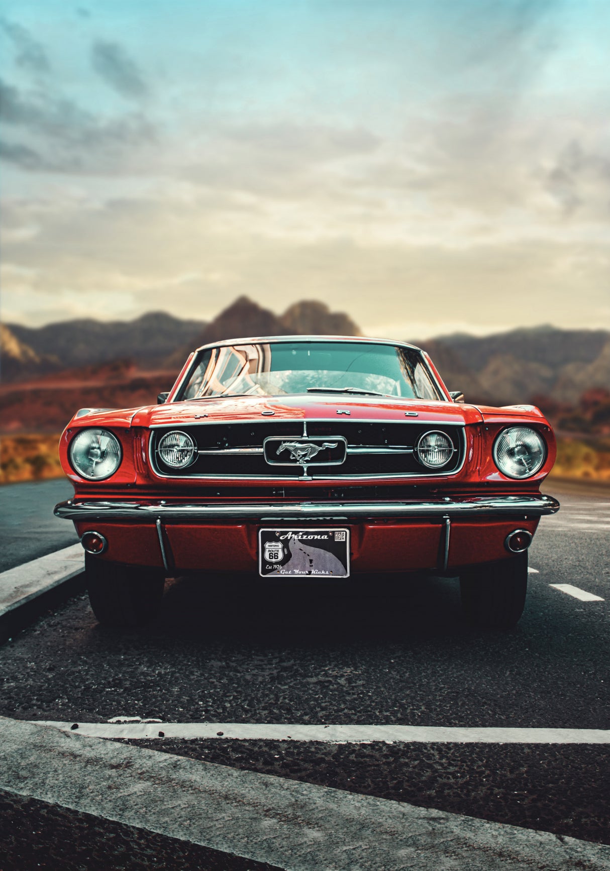 Mustang Love Poster och Canvastavla