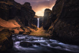 Hidden Falls Poster och Canvastavla