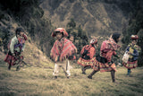 Andean kids Poster och Canvastavla