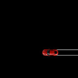 Red Car Poster och Canvastavla