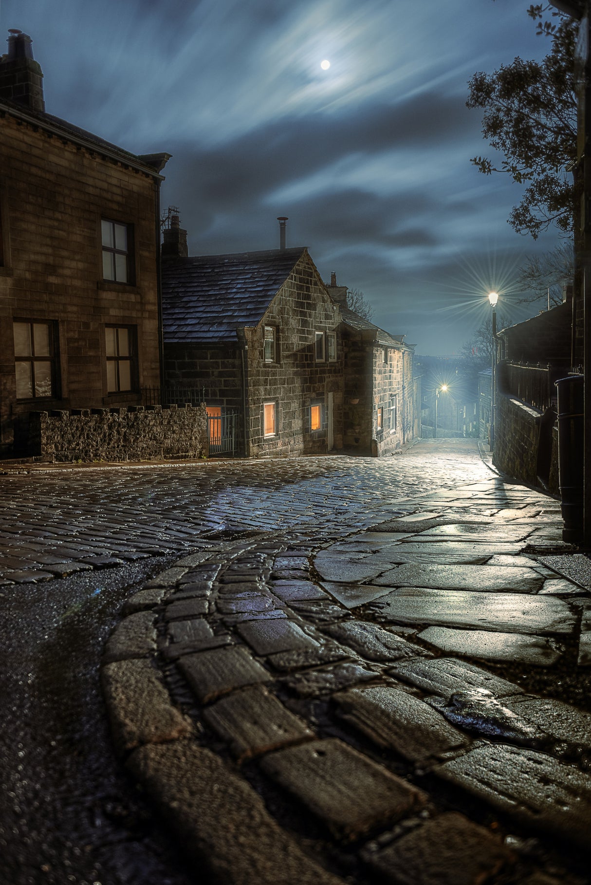 Moonlit Memories Poster och Canvastavla