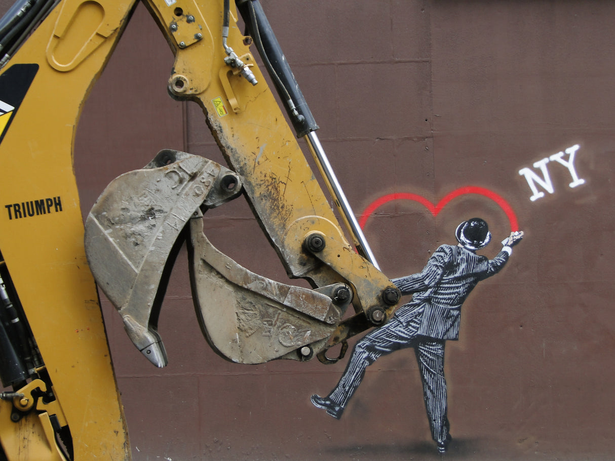 Nyc graffiti Poster och Canvastavla