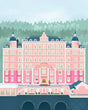 The Grand Budapest Hotel Poster PL Kitchen poster eller kökstavla
