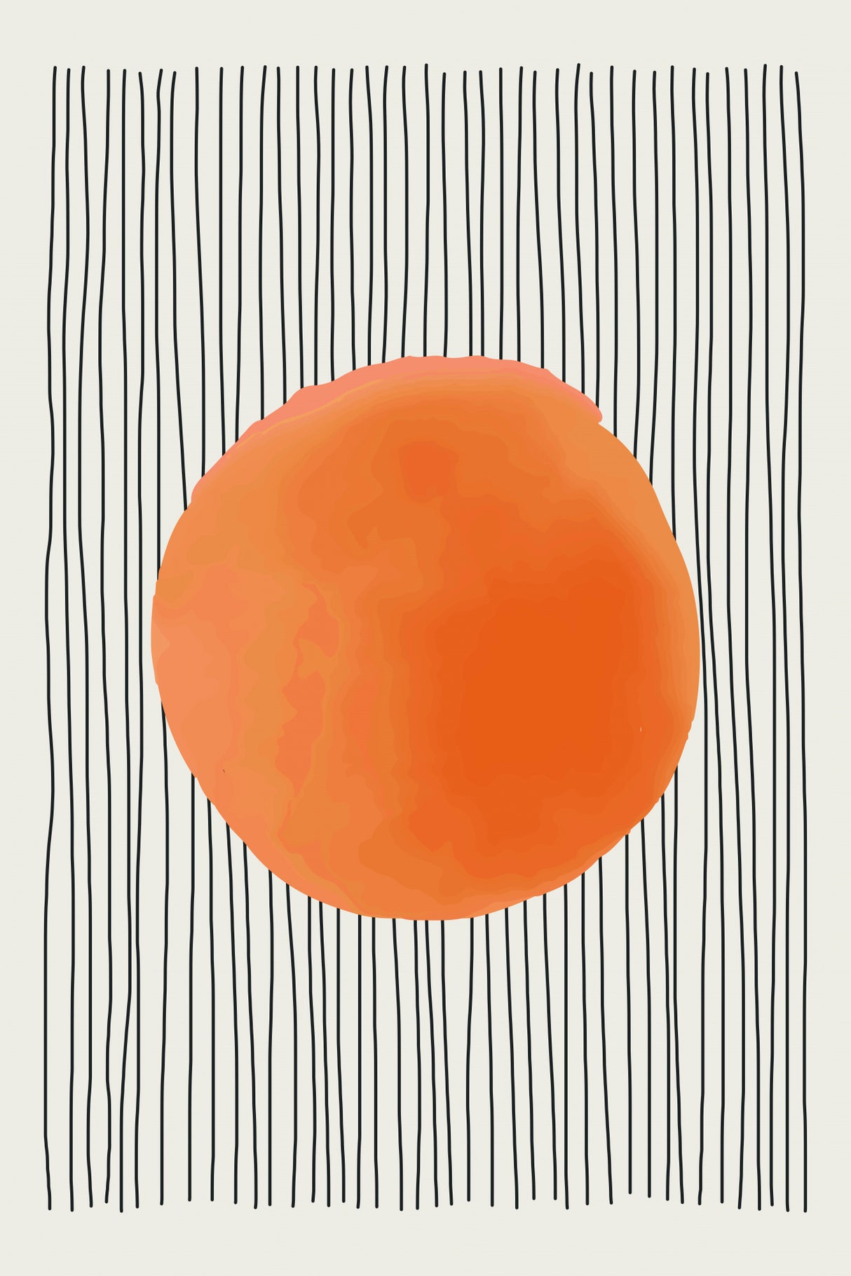 Abstract Color Vibe #2 Poster och Canvastavla