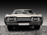 US classic car 1967 Cutlass supreme sports coupe Poster och Canvastavla