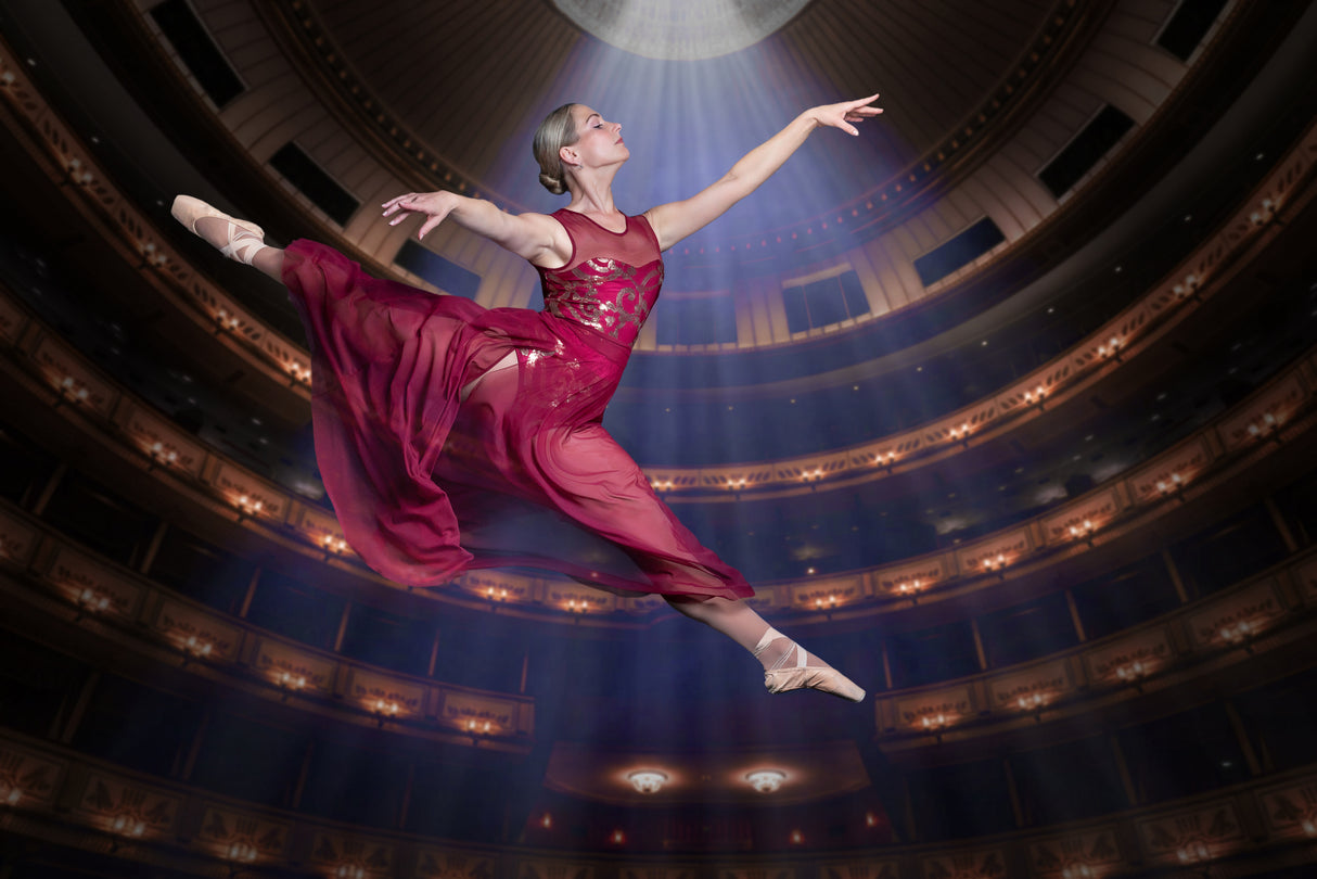 BallerinaRouge Poster och Canvastavla