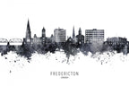 Fredericton Canada Skyline Poster och Canvastavla
