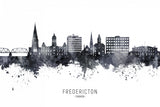Fredericton Canada Skyline Poster och Canvastavla