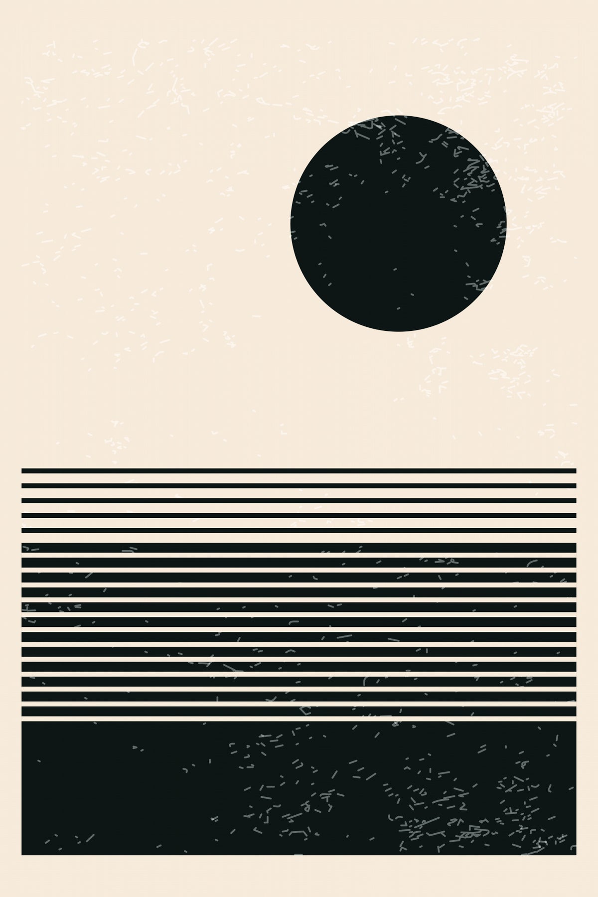 Minimal Abstract Series #9 Poster och Canvastavla