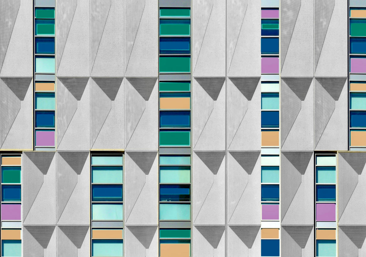 Facade - Downtown Boston Poster och Canvastavla