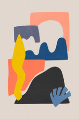 Horizon Shapes Color and Shapes Poster och Canvastavla