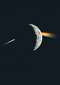 Refraction Shadow of the Moon Poster och Canvastavla